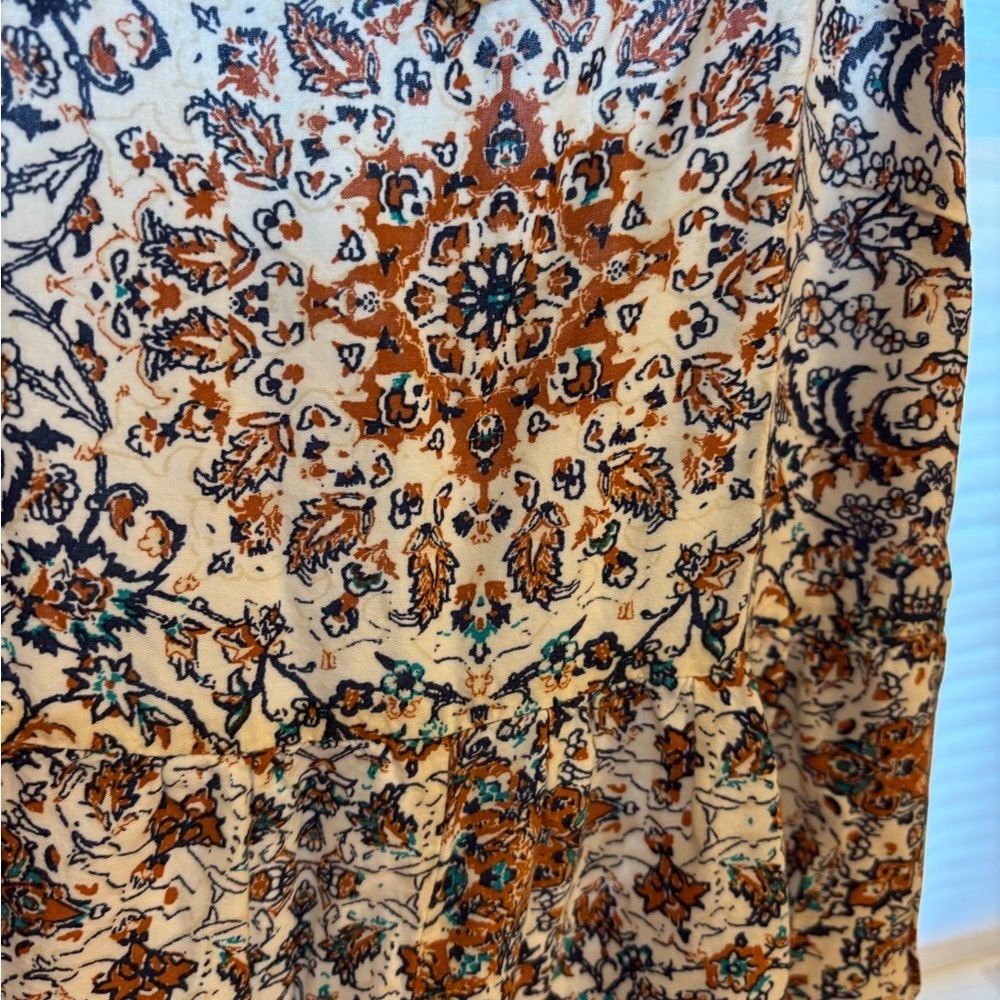 Xhilaration Multicolor Patterned Romper Size Large - Picture 5 of 8